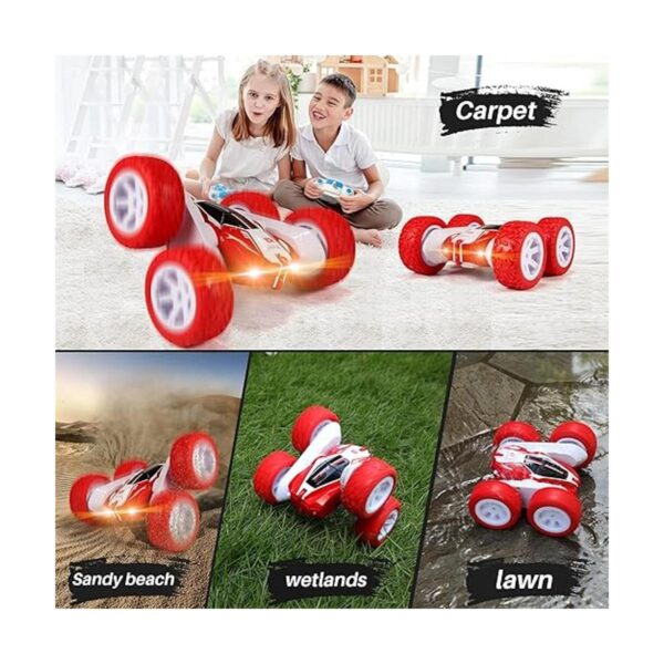 VOASTVY Coches de control remoto de 2.4 GHZ4 WD doble_4