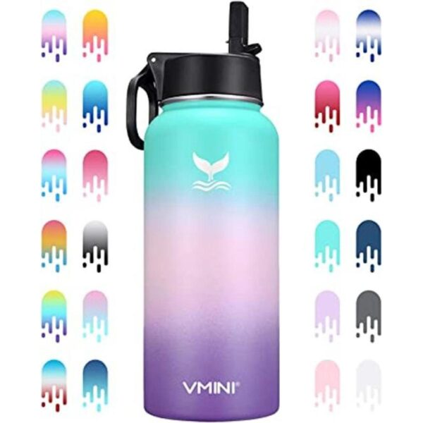 Vmini Botella de agua de acero inoxidable 188 de boca_1