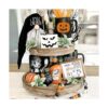 30 plantillas de Halloween reutilizables de 3 x 3_4