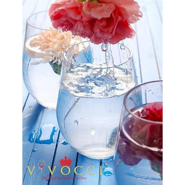 Copas irrompibles sin pie de Vivocci base 100 de