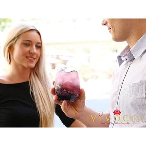Copas irrompibles sin pie de Vivocci base 100 de