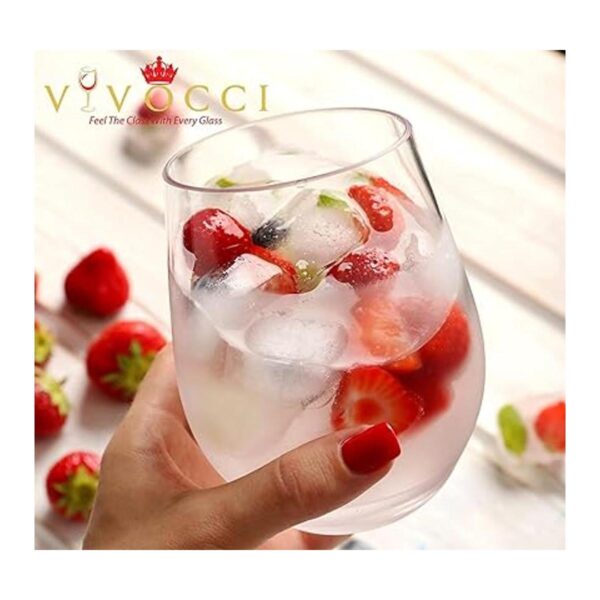 Copas irrompibles sin pie de Vivocci base 100 de