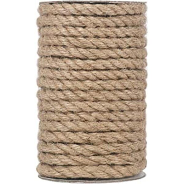 vivifying 50 pies de cuerda de yute Heavy Duty Natural_1