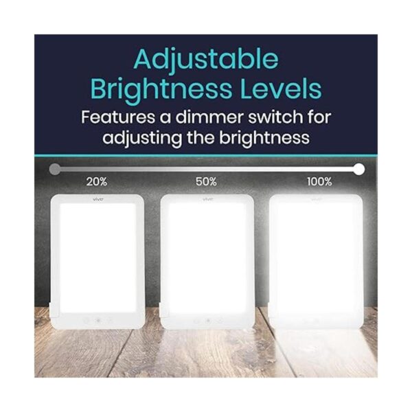 Vive Lámpara de luz brillo ajustable lámpara de luz LED_2