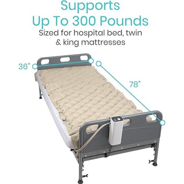 Vive Alternating Pressure Pad Includes Mattress Pad and_6