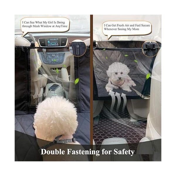 Vivaglory Fundas de asiento para perro ventana visual de_2