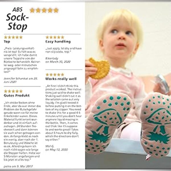 Viva Decor Sock Stop Líquido transparente antideslizante_4