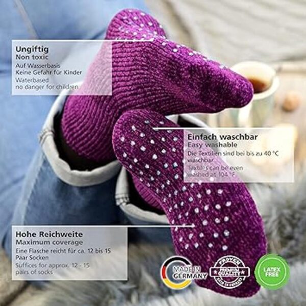 Viva Decor Sock Stop Líquido transparente antideslizante_5