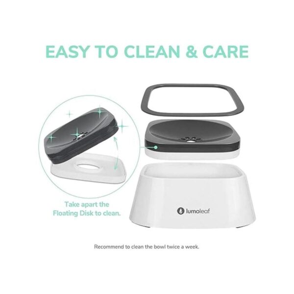 LumoLeaf Cuenco de agua para perros cuenco de agua para_3