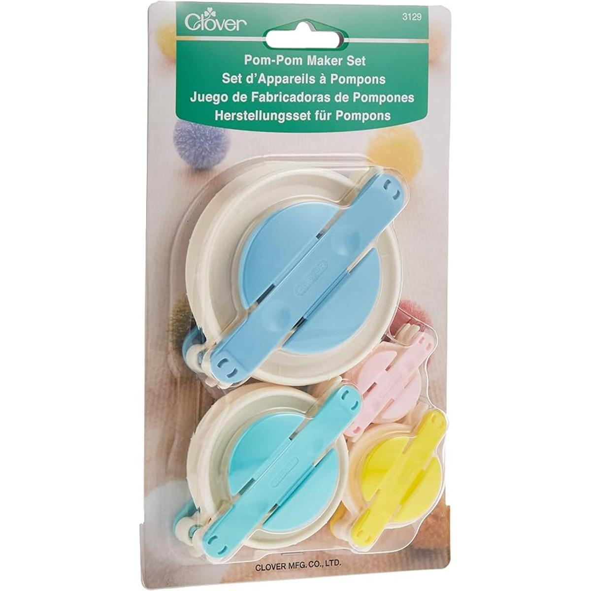 Clover Juego de pompones múltiples 4 unidades