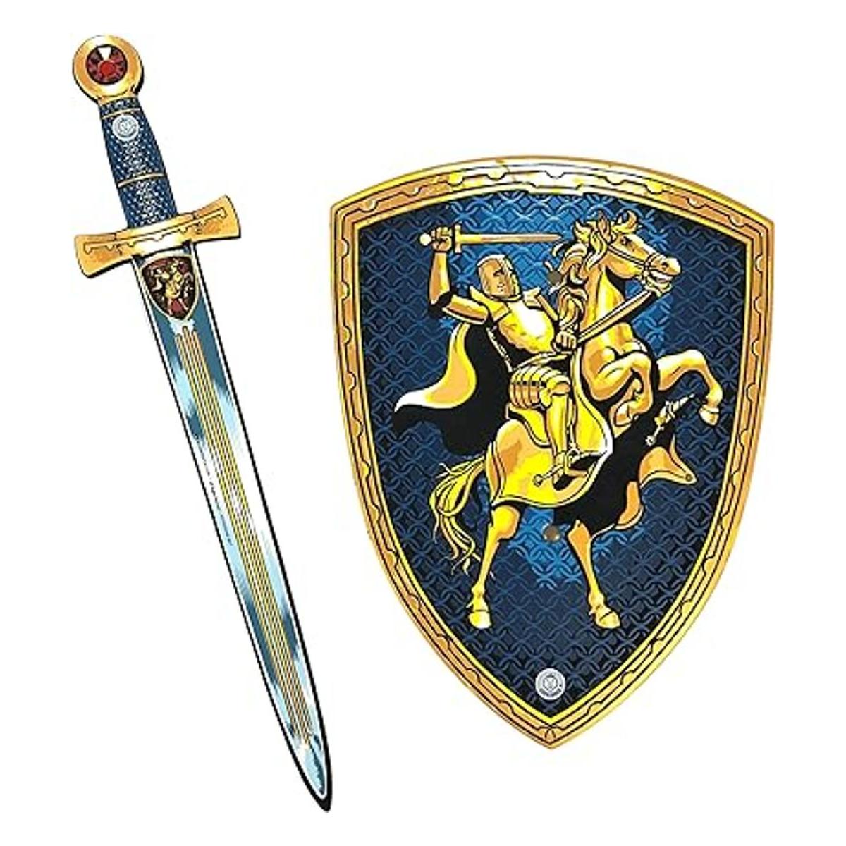 Liontouch Espada y escudo de juguete de caballero para