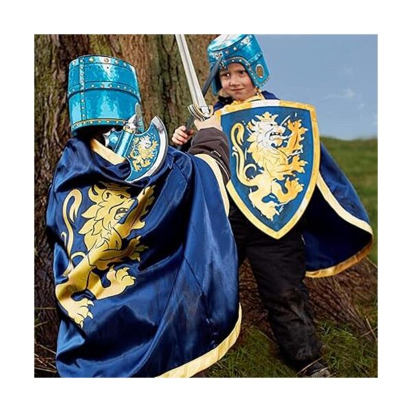Liontouch Capa de satén medieval de caballero noble 316LT_5