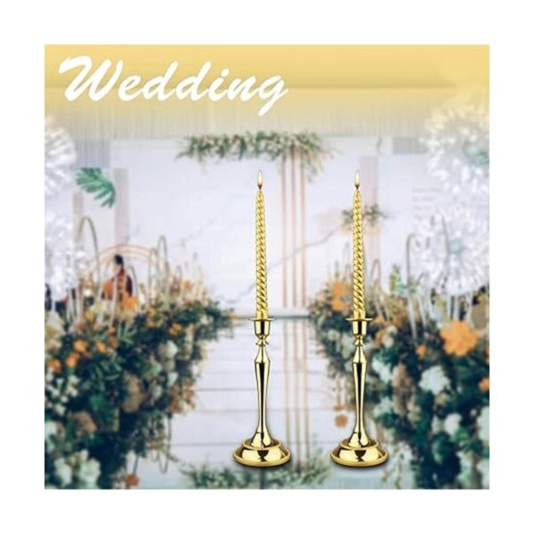 Viscacha Metal Candelabra Candlesticks Holder for Formal_4