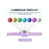 Viposoon Relojes LED impermeables para niños con alarma