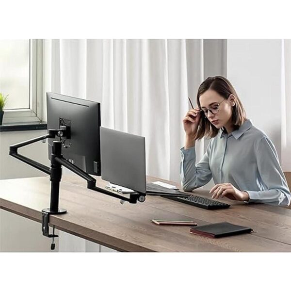 viozon Soporte para monitor y laptop 2 en 1 ajustable de_2