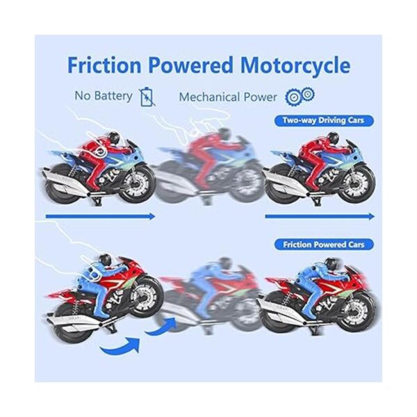 Vioziot Motocicleta de juguete paquete de 2 juguetes de_2
