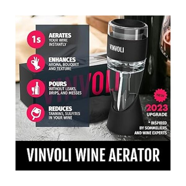 VINVOLI Aireador de vino nuevo aireador de vino tinto_2