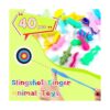 40 piezas de juguetes de animales de chinchetas de
