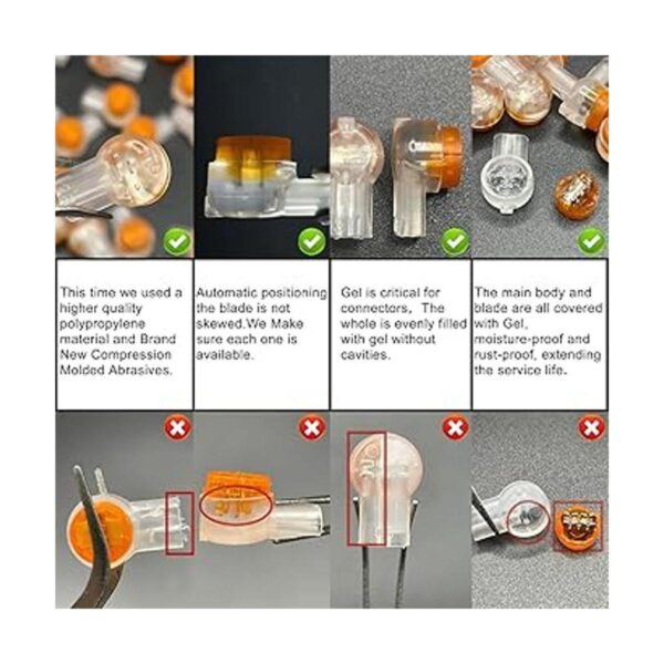 100PCS UY2 K2 GelFilled Waterproof IDC Network Cable_4