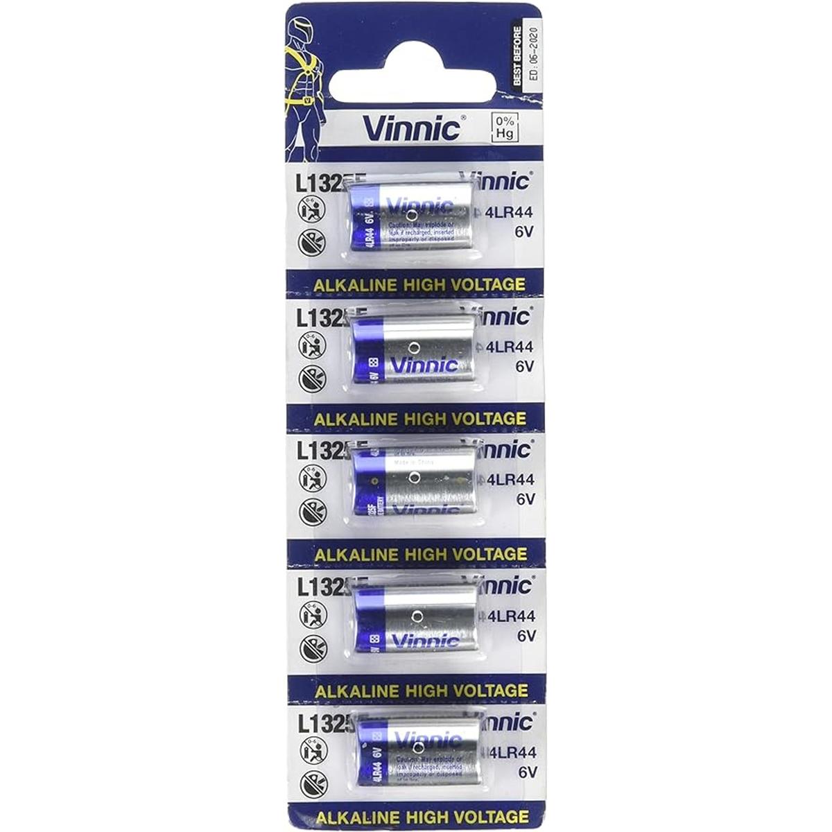 Vinnic a28px 5 Pcs 6 V reemplazo baterías alcalinas