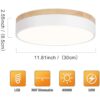 ViKaey Lámpara de techo LED moderna lámparas de techo_5