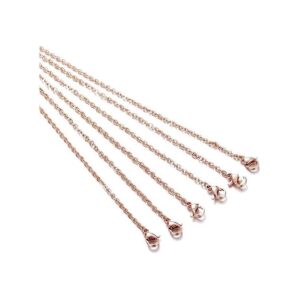 Paquete de 10 collares de cadena de eslabones de acero_1
