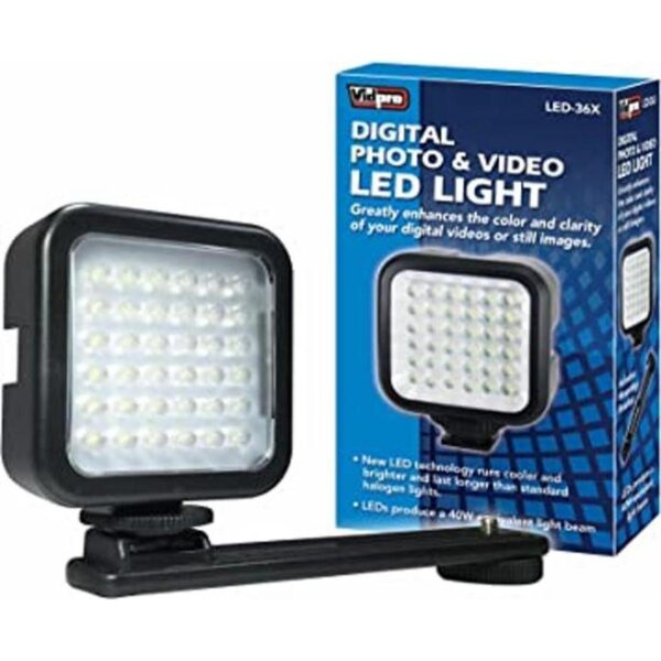 VidPro LED36 X Foto y Video Luz LED_1