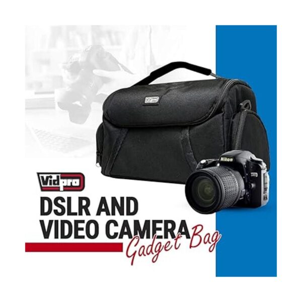 Vidpro Bolsa para dispositivos de cámara réflex digital y