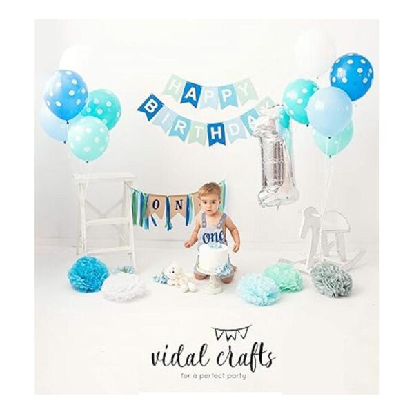VIDAL CRAFTS Decoración de primer cumpleaños para niños_2