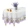 Mantel ovalado de lavanda de 60 x 84 pulgadas mantel_1
