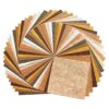 50 hojas cuadradas de papel de origami de 8 x 8 pulgadas_1