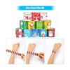 48 pulseras de Navidad de silicona de Navidad regalos de_4