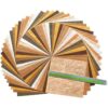 50 hojas cuadradas de papel de origami de 8 x 8 pulgadas_2