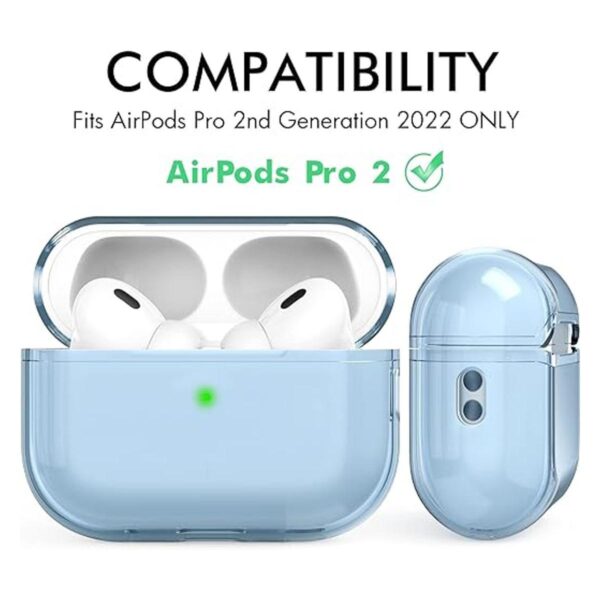 NIUTRENDZ Funda para AirPods Pro 2 de poliuretano