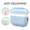 NIUTRENDZ Funda para AirPods Pro 2 de poliuretano