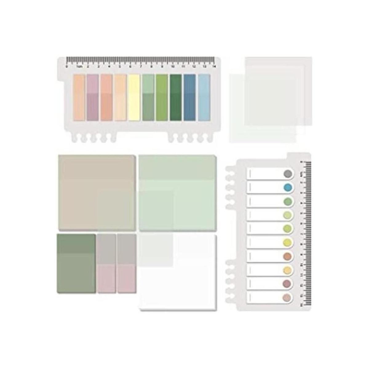BAYTORY 700 hojas de notas adhesivas transparentes