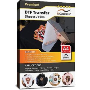 NGOODIEZ Película de transferencia DTF Papel de_1