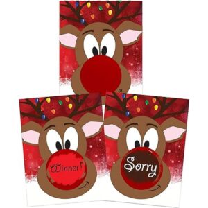 My Scratch Offs Rudolph Cartas de juego de raspar con_1