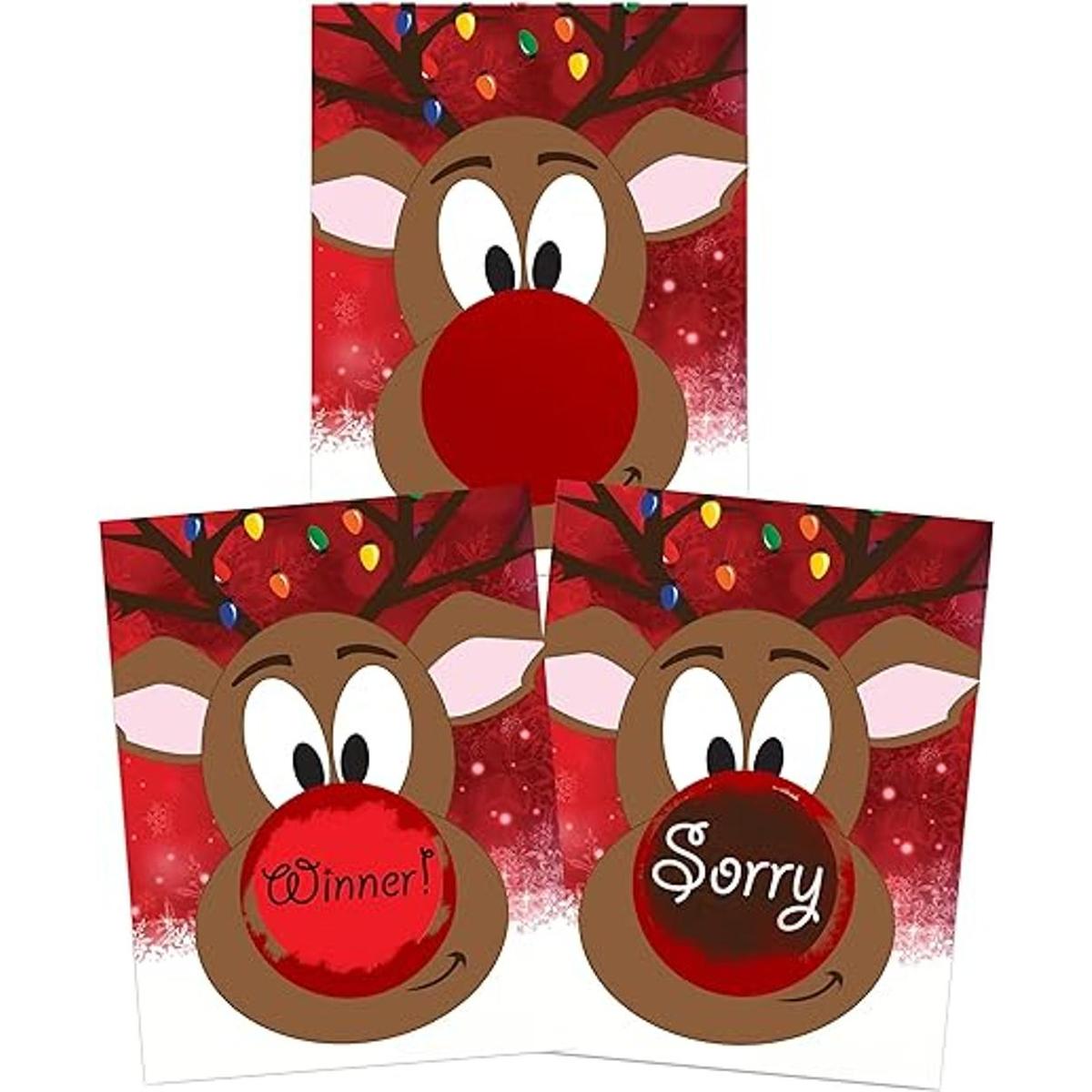 My Scratch Offs Rudolph Cartas de juego de raspar con
