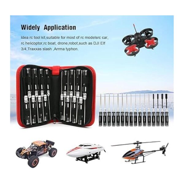 Kit de destornilladores hexagonales Allen de 16 piezas