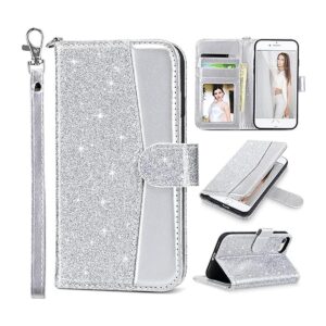 ULAK Funda para iPhone SE 3 Wallet 2022 iPhone 8 Wallet_1