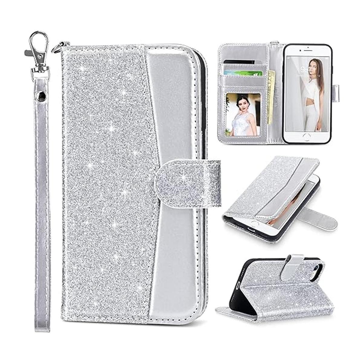 ULAK Funda para iPhone SE 3 Wallet 2022 iPhone 8 Wallet