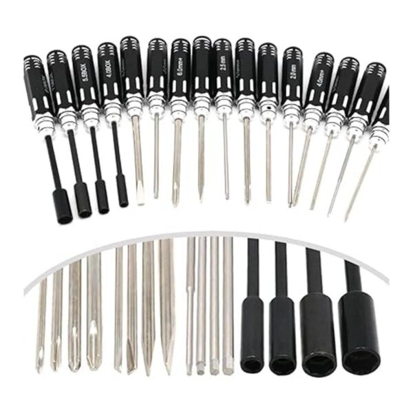 Kit de destornilladores hexagonales Allen de 16 piezas