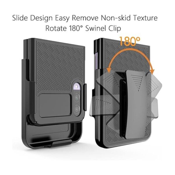Ailiber Funda para Samsung Galaxy Z Flip 4 funda para_3