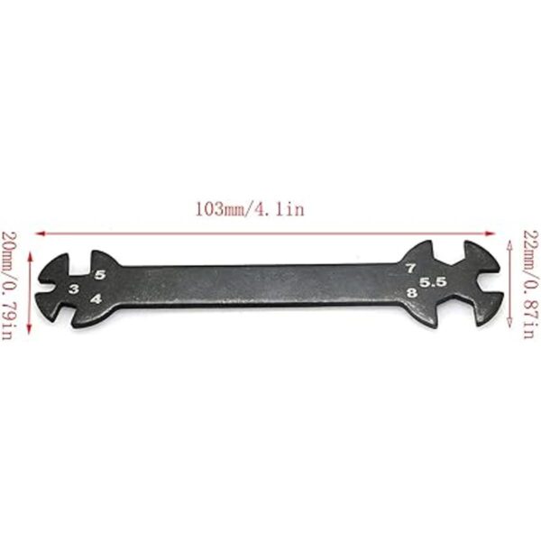 RLECS Llave de coche RC multifunción llave de torniquete_5