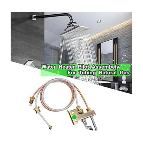 Calentador de agua piloto para tuberías de gas natural