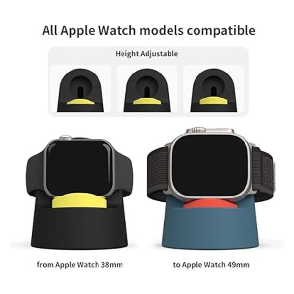 Sinjimoru Soporte de carga con capucha para Apple Watch_2