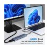 Hub USB C para MacBook ProAir adaptador USB C_3