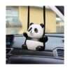 Adorno colgante de coche con panda oscilante accesorios_6