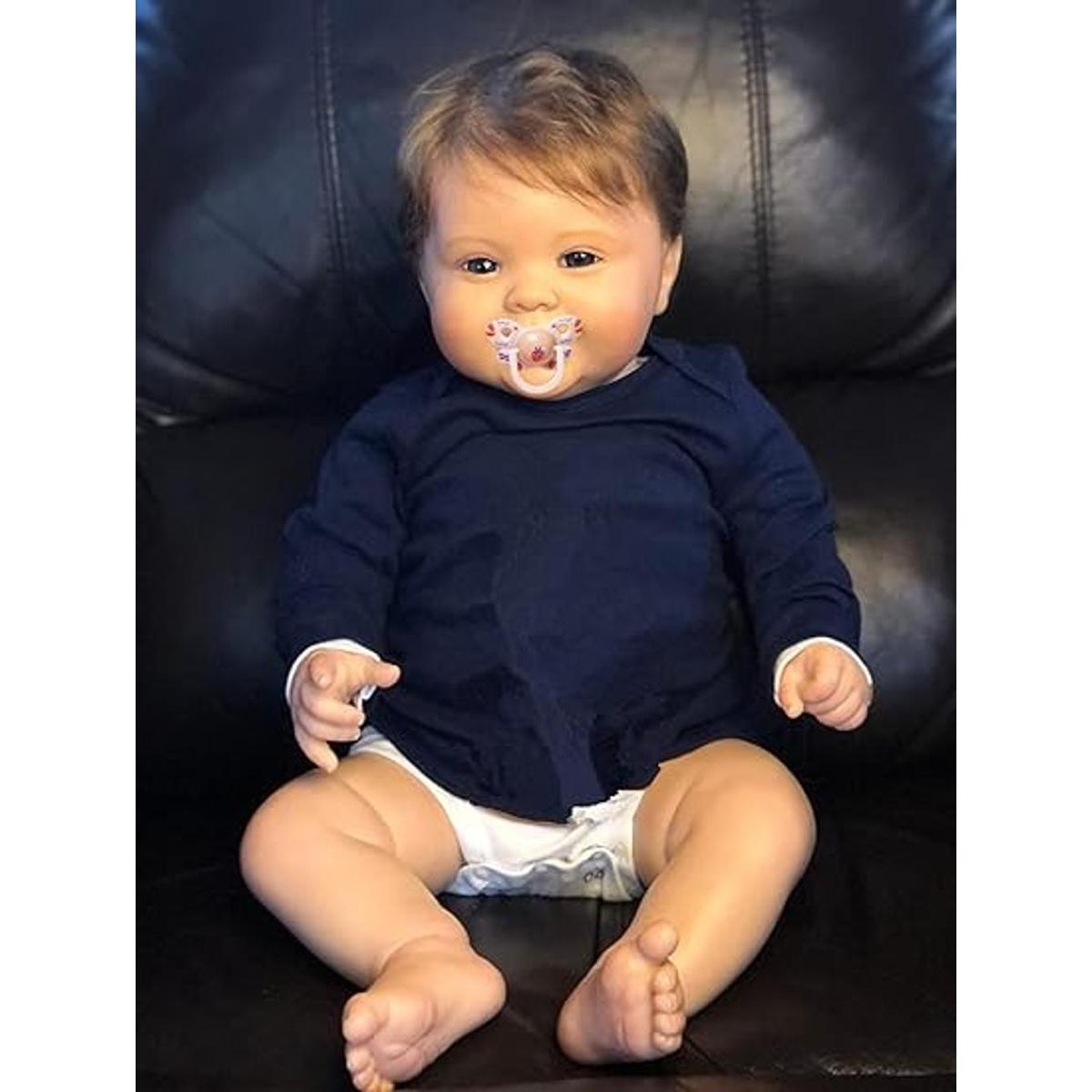 KOKOMANDY Muñecas de bebé Reborn de 24 pulgadas realmente